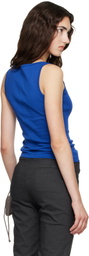 FLORE FLORE Blue Timmi Tank Top