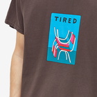 Tired Skateboards Men's Seats T-Shirt in Brown