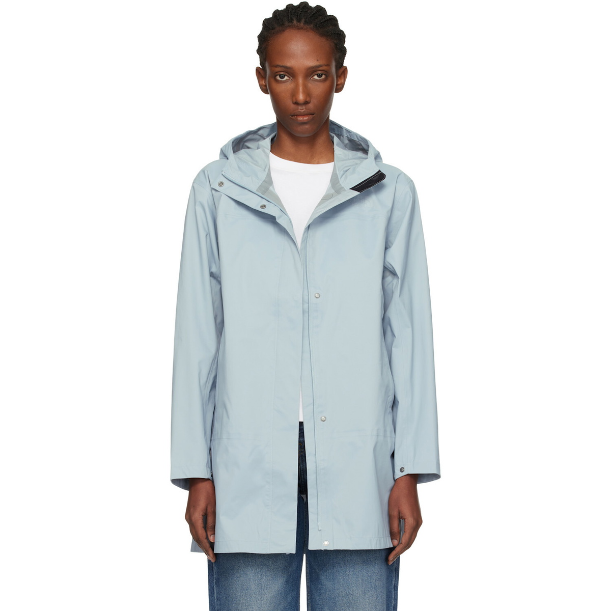 The North Face Blue Voyage Rain 3L Hooded Parka
