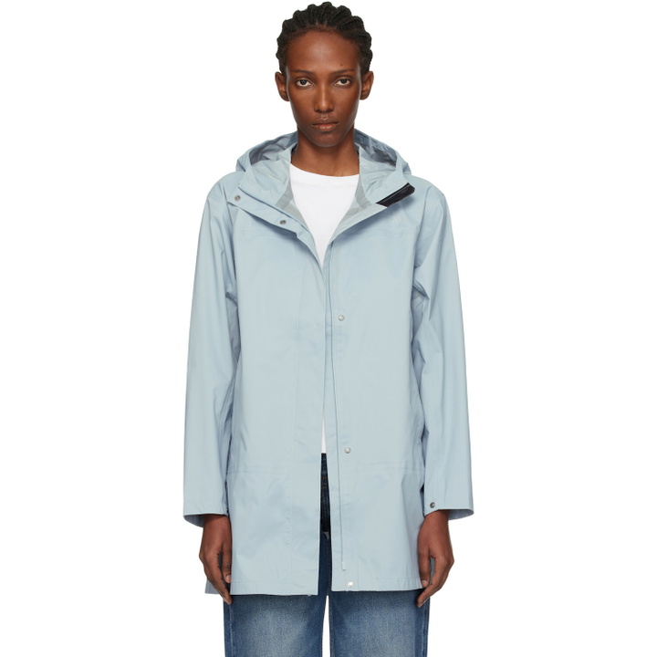 Photo: The North Face Blue Voyage Rain 3L Hooded Parka