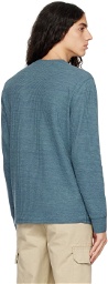 Vince Blue Thermal T-Shirt