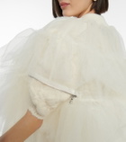 Simone Rocha - Tiered tulle jacket