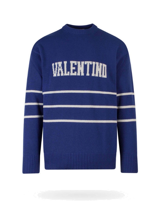 Photo: Valentino Sweater Blue   Mens