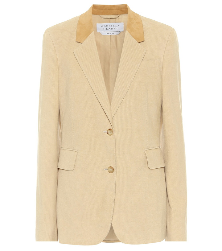 Photo: Gabriela Hearst - Sophie cotton blazer