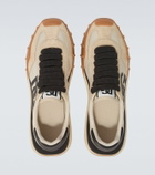 Dolce&Gabbana DG suede-trimmed sneakers