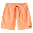 Nanga Men's Nylon Tusser Easy Shorts in S Orange