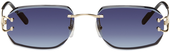 Photo: Cartier Gold 'Classic C de Cartier' Sunglasses