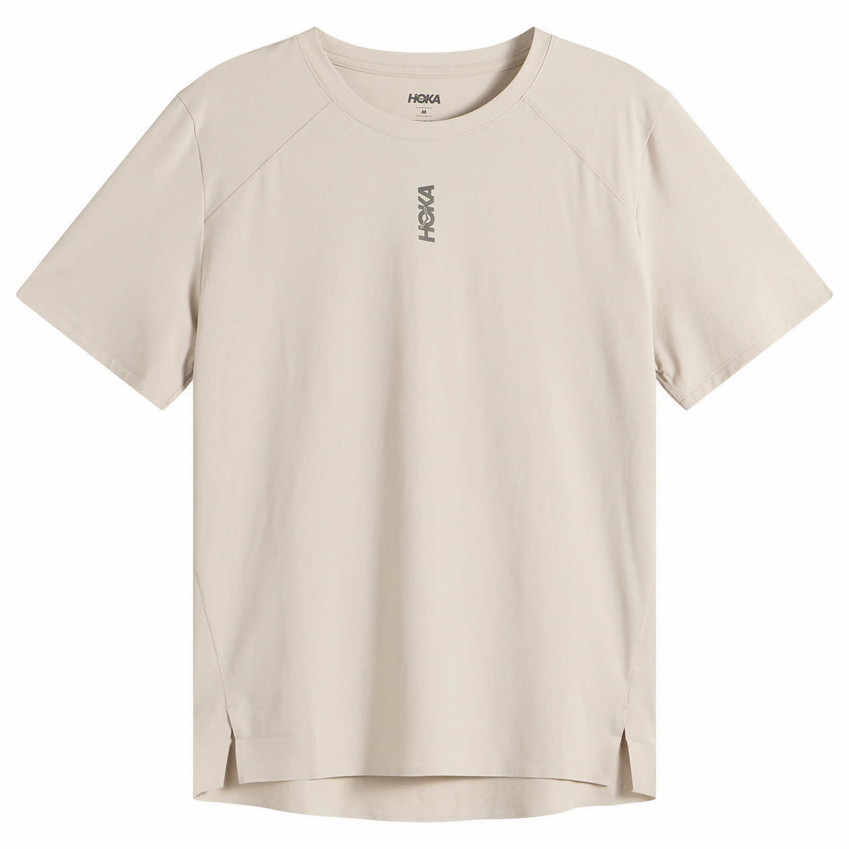HOKA ONE ONE Men's Everyrun Short Sleeve in River Rock Grey
