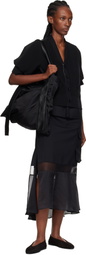 Marsèll Black Scivolo Ballerina Flats
