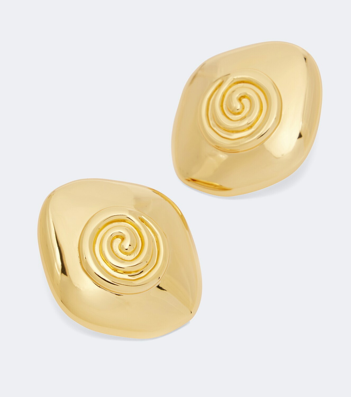 Déhanche Koru 14kt gold-plated stud earrings