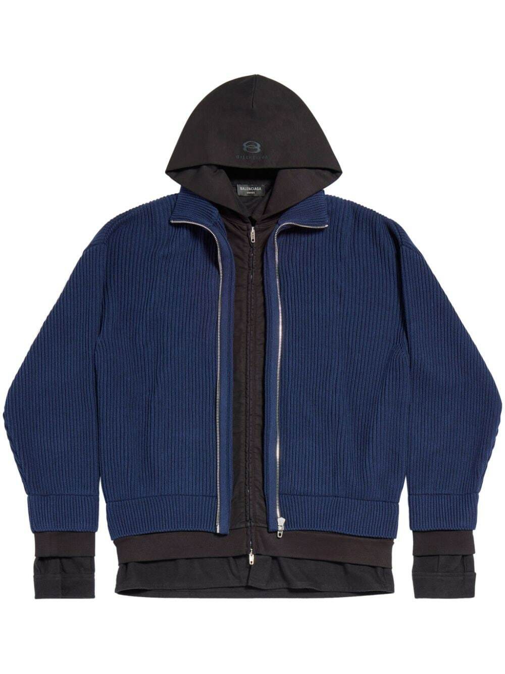 BALENCIAGA - Unity Sports Icon Layered Hoodie Balenciaga