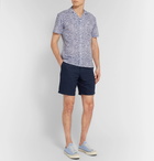 Orlebar Brown - Norwich Slim-Fit Linen Shorts - Navy