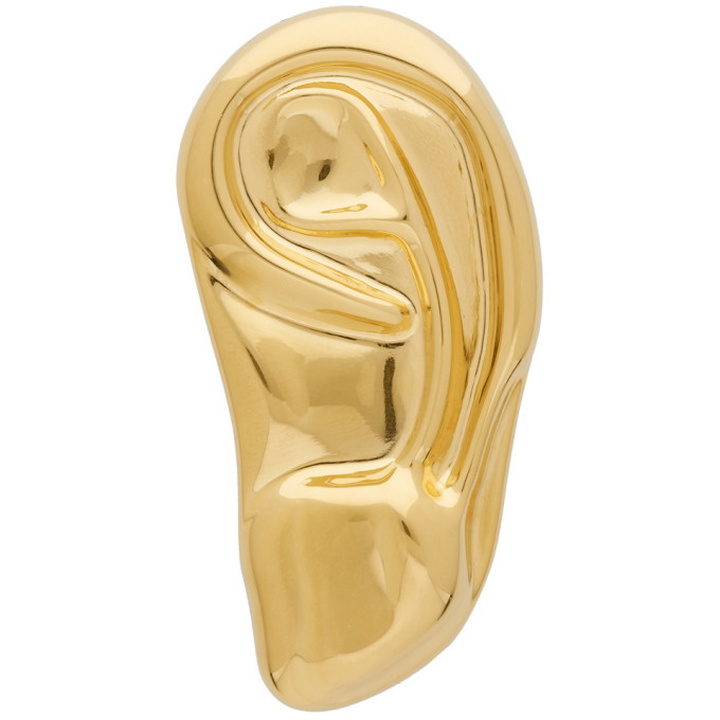 Photo: Gucci Gold Left Ear Single Clip-On Earring