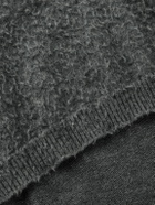 The Row - Almot Brushed-Cotton Polo Shirt - Gray
