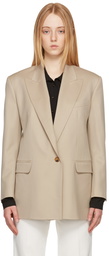 LOW CLASSIC Beige Wool Classic Blazer