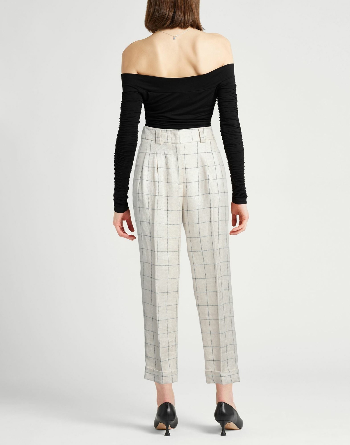 Peserico Womens Pants Ivory