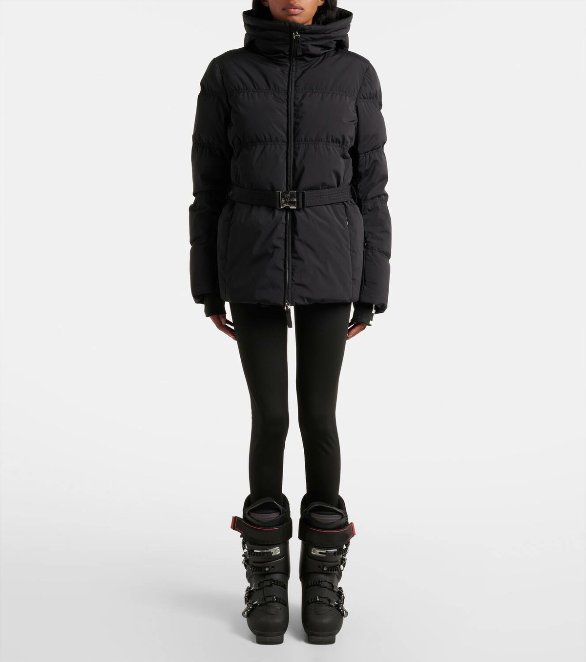 Jet Set Chamonix belted ski jacket