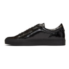 Givenchy Black Patent Urban Knots Sneakers