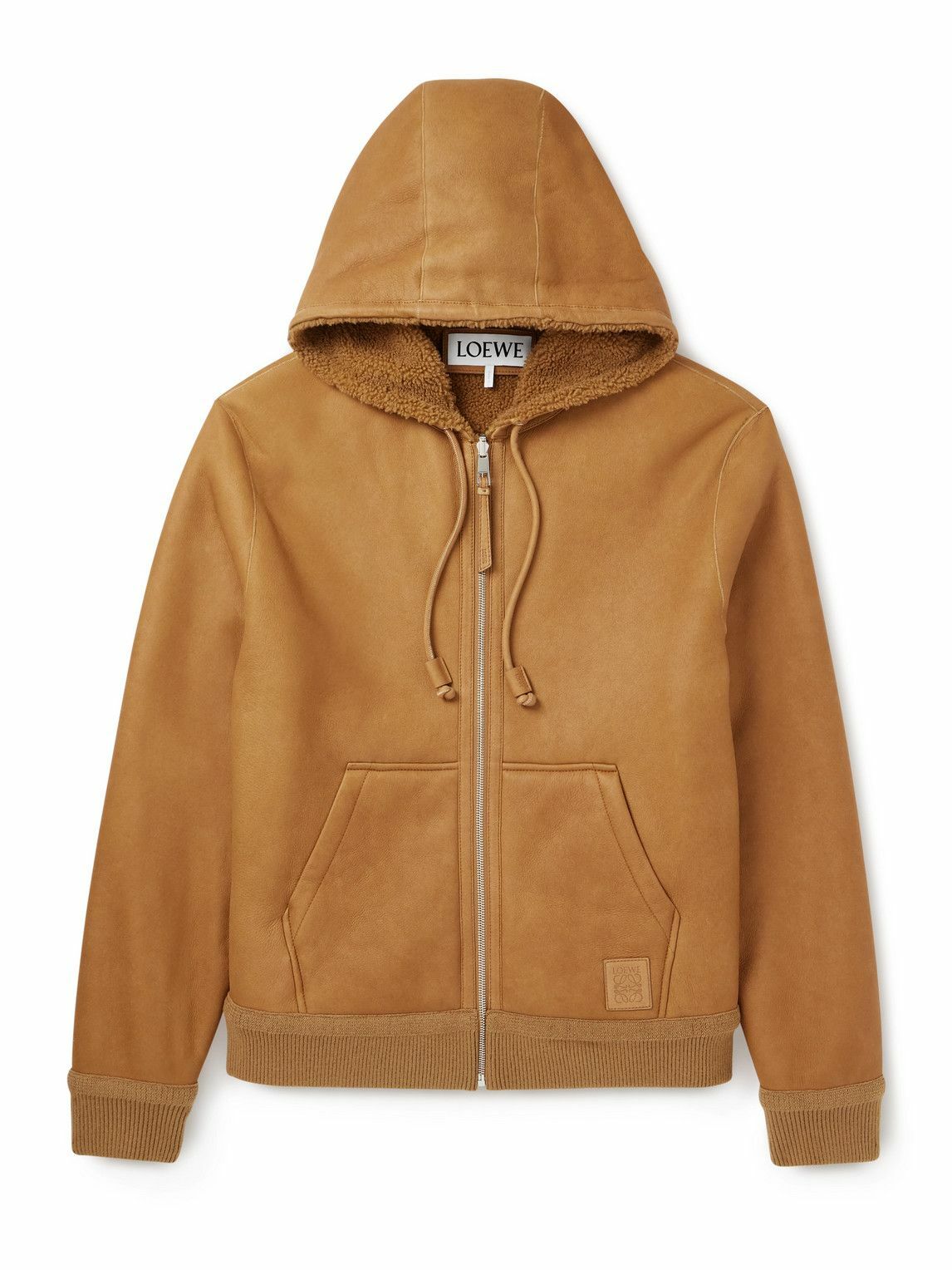 ジャケット・アウター loewe cashmere hooded jacket Loewe Mushroom intarsia wool and cashmere jacket Loewe