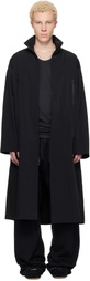 Fear of God ESSENTIALS Black Active Trace Full Length Trench Coat