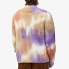 Howlin by Morrison Men's Howlin' x DJ Harvey Hand Dyed Alpaca Mohair Cardigan in Maestro Mix