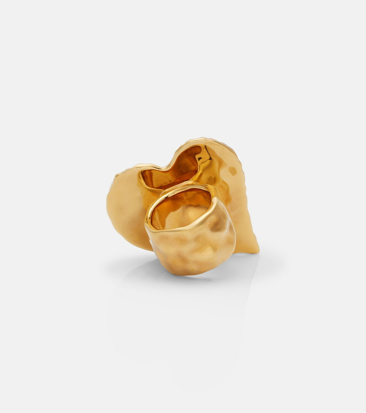 Oscar de la Renta Heart embellished ring