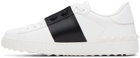 Valentino Garavani White & Black Open Sneakers