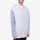 JW Anderson Men's Relaxed Fit Shirt in Blue/Multi