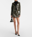 Courrèges Cotton-blend vinyl jacket