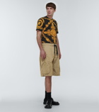 Versace - Logo cargo shorts