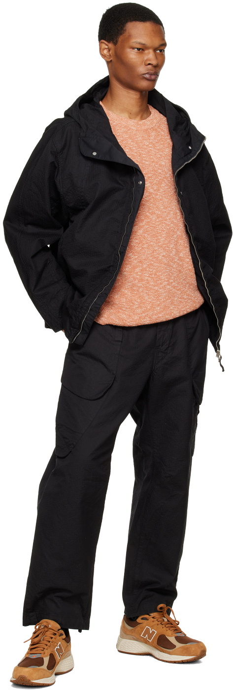 Stone Island Shadow Project Black Garment-Dyed Jacket