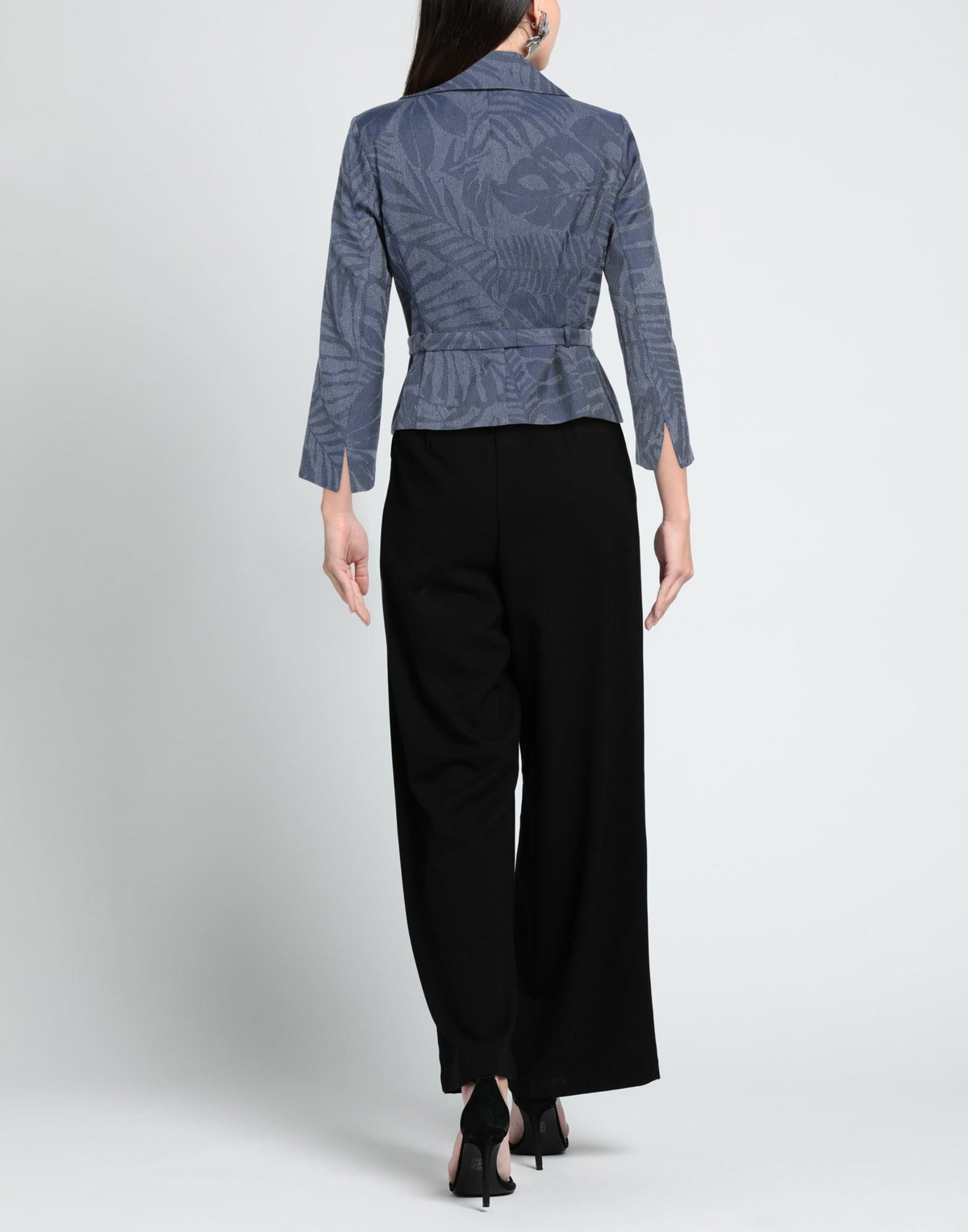 Alessia Santi Womens Blazer in Blue