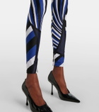 Pucci Iride high-rise leggings