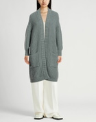 Fedeli Womens Cardigan in Sage green