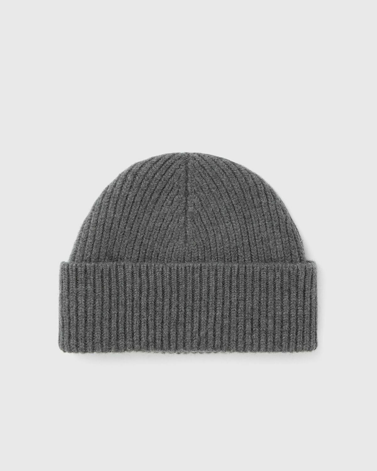 AMI Paris AMI DE COEUR BEANIE Grey Mens Beany