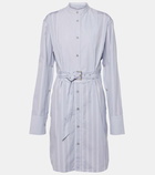 JW Anderson Striped cotton shirt dress