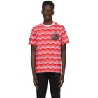 SSENSE WORKS SSENSE Exclusive Jeremy O. Harris Red and Pink Rose T-Shirt