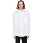 Balenciaga White Normal Fit Shirt