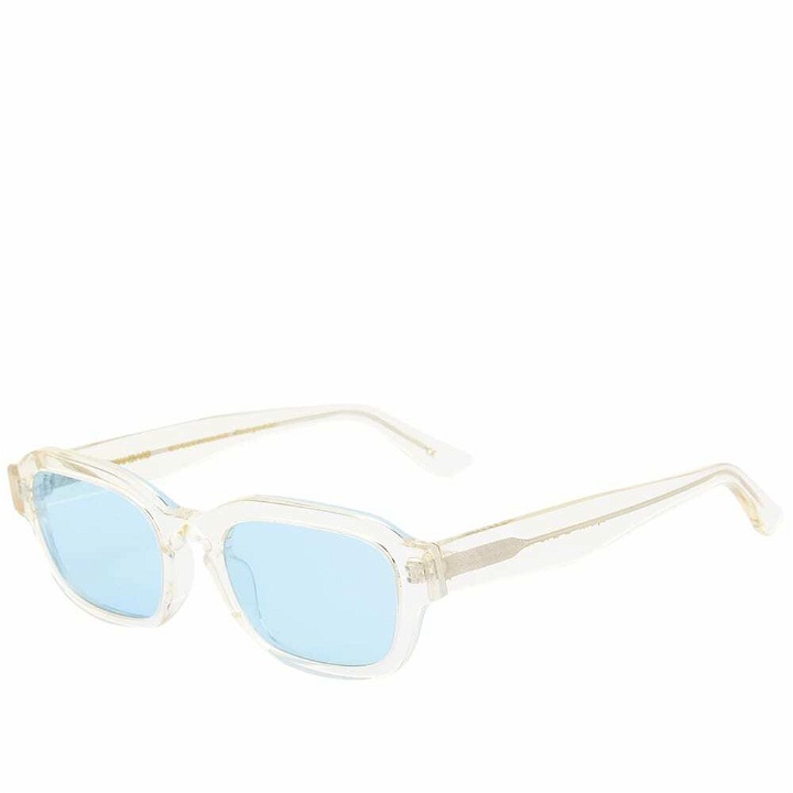 Photo: Colorful Standard Sunglass 01 in Soft Yellow/Blue