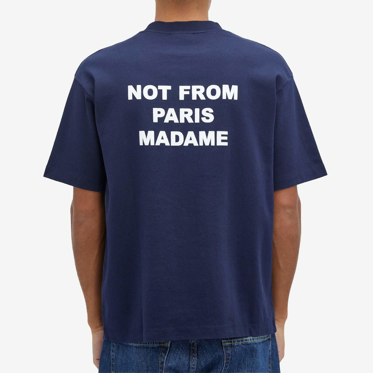 DROLE DE MONSIEUR NOT FROM PARIS MADAME クラシックTシャツ DDM-Permanent-07_2.