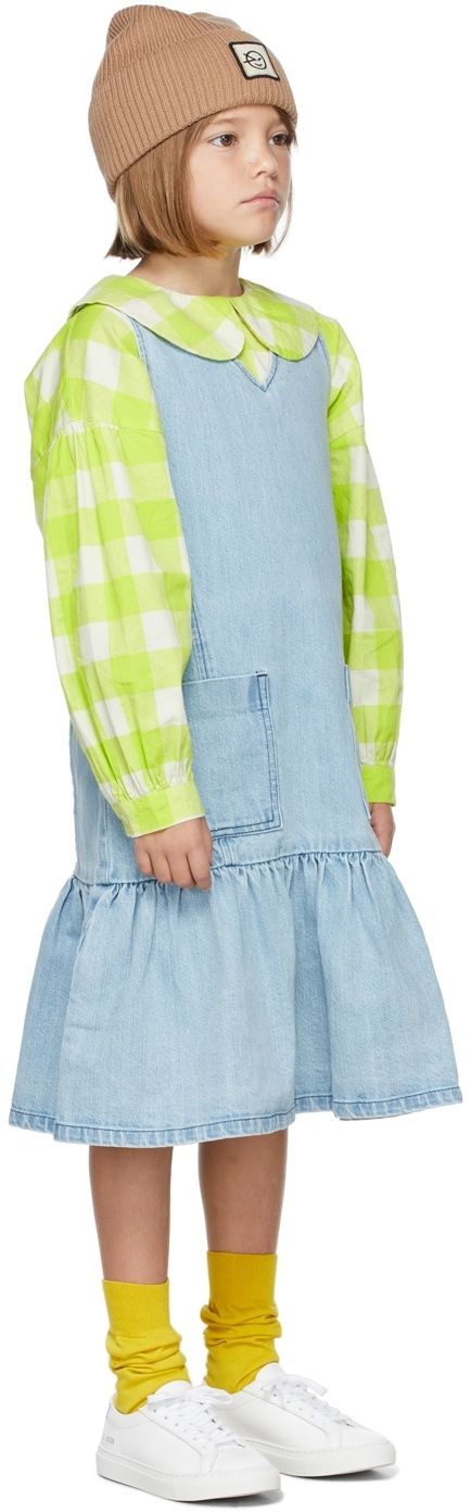 wynken denim dress WYNKEN Amore Denim Dress - Setting Sun Bows