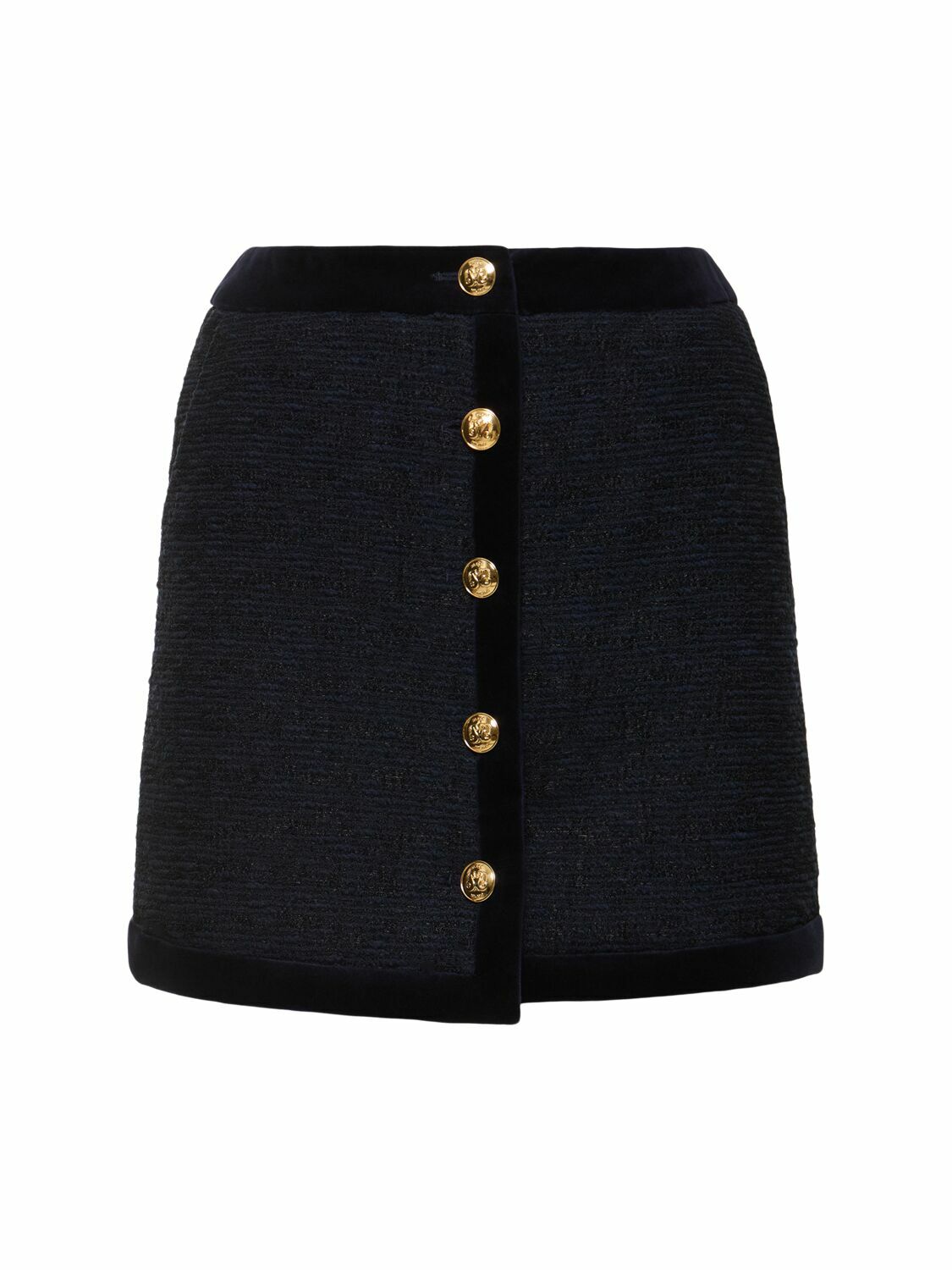 Blazé Milano Brown Crepe Novalis Skirt Blaze Milano