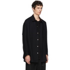 Sulvam Black Wool Shirt