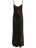 REFORMATION - Parma Silk Satin Long Dress