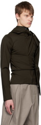 AARON ESH SSENSE Exclusive Khaki Hoodie