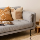 ferm LIVING Oleo Cushion in Natural/Sugar Kelp 