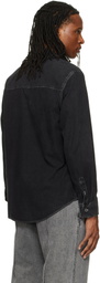 Isabel Marant Black Viken Denim Shirt