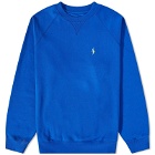 Polar Skate Co. Men's No Comply Default Crew Sweat in Egyptian Blue
