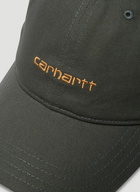 Script Baseball Cap in Grey