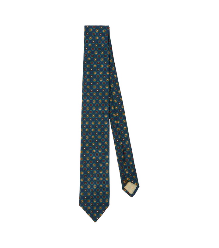 Photo: Rubinacci Printed silk tie